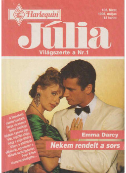 Emma Darcy - Júlia 102. - Nekem rendelt a sors, Budapest 1995 antikvár könyv