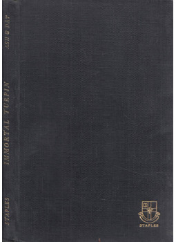 Julius Edgar Day - Immortal Turpin, London 1948 antikvár könyv