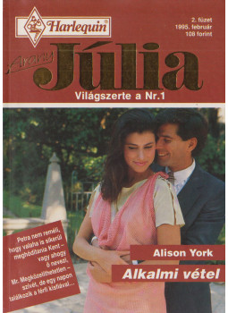 York, Alison - Júlia 2. - Alkalmi vétel York, Alison - Júlia 2. - Alkalmi vétel, Budapest 1995 antikvár könyv