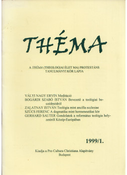 Zsengellér József - Théma 1999/1. Zsengellér József - Théma 1999/1., Budapest 1999 antikvár könyv