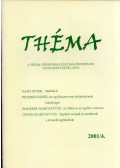 Zsengellér József - Théma 2001/4.