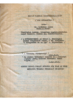 Gyökössy Endre - Hogyan tartsak gyermekbibliaórát? Gyökössy Endre - Hogyan tartsak gyermekbibliaórát?, null 0 antikvár könyv