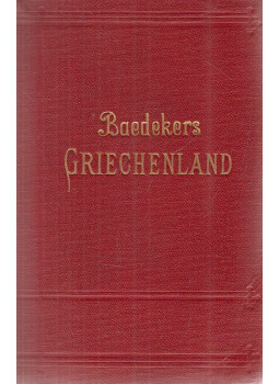 Baedeker, Karl - Griechenland, Leipzig 1908 antikvár könyv