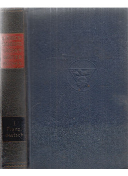 Schwarz, H. - Langenscheidts Taschenwörterbücher I. Teil - Französisch-Deutsch, Berlin-Schöneberg 1929 antikvár könyv