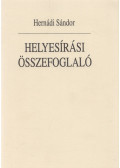 Hernádi Sándor - Helyesírási összefoglaló