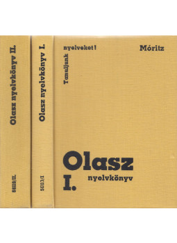 Dr. Móritz György - Olasz nyelvkönyv I-II., Budapest 1979 antikvár könyv