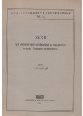Pais Dezső - SZER