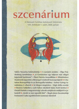 Boráros Szilárd, Frejdenberg Olga, Janovics Jenő - Szcenárium - VII. évfolyam 1. szám, 2020. január, Budapest 2020 antikvár könyv