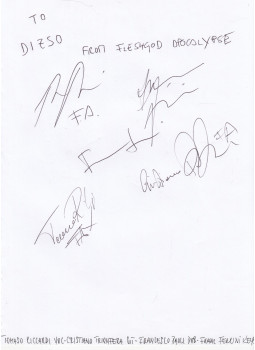  - Fleshgod Apocalypse autogram, null 0 antikvár könyv