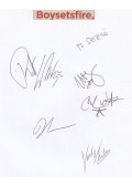  - Boysetsfire autogram 3.