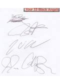  - Your 33 Black Angels autogram