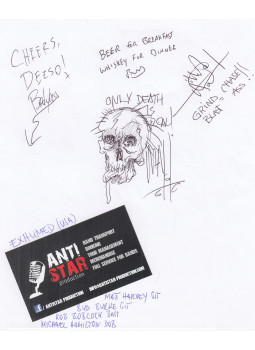  - Exhumed autogram, null 0 antikvár könyv