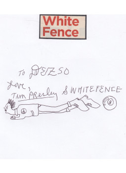  - White Fence - Tim Presley autogram, null 0 antikvár könyv