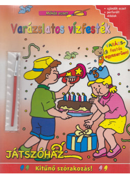 - Varázslatos vízfesték - Játszóház - Varázslatos vízfesték - Játszóház, Kisújszállás 2007 antikvár könyv