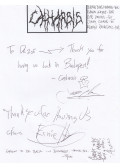  - Catharsis autogram