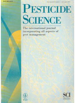 G. T. Brooks - Pesticide Science Volume 49, Number 1 January 1997, Chichester 1997 antikvár könyv