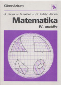 dr. Korányi Erzsébet,dr. Urbán János - Matematika IV.