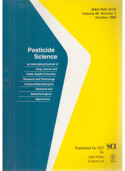 G. T. Brooks, L. G. Copping - Pesticide Science Volume 45, Number 2 October 1995, Chichester 1995 antikvár könyv