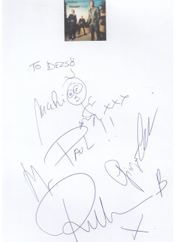  - Triggerfinger autogram, null 0 antikvár könyv