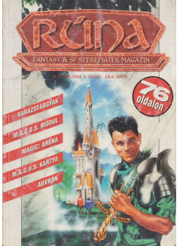 Novák Csanád - Rúna II. évfolyam 4. szám Novák Csanád - Rúna II. évfolyam 4. szám, Budapest 1995 antikvár könyv