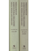 - Thesaurus of Agricultural Organisms
