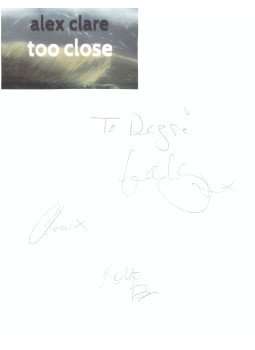  - Alex Clare autogram 2., null 0 antikvár könyv
