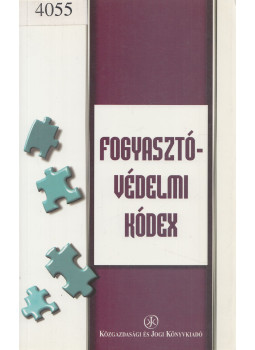 Fazekas Judit - Fogyasztóvédelmi kódex Fazekas Judit - Fogyasztóvédelmi kódex, Budapest 1998 antikvár könyv