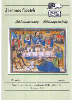 Tarjányi Béla - Jeromos füzetek 112. szám, Budapest 2018 antikvár könyv