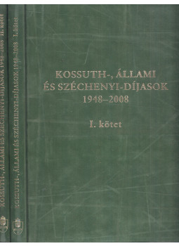 Gyuricza Péter, Móritz Rita, Szalay Antal - Kossuth-, Állami és Széchenyi-díjasok 1948-2008 I-II., Budapest 0 antikvár könyv