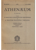 Prohászka Lajos - Athenaeum 1934. XX. kötet 4-6. füzet