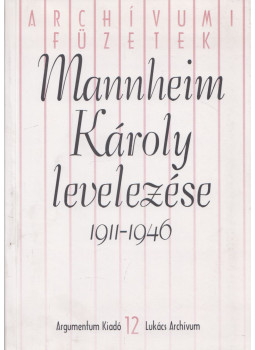 Mannheim Károly, Gábor Éva - Mannheim Károly levelezése 1911-1946, null 1996 antikvár könyv