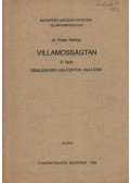 Dr. Fodor György,Dr. Vágó István - Villamosságtan 9. füzet