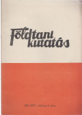 Horn János,Fülöp József - Földtani kutatás 1981/3. szám