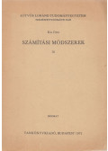 Kis Ottó - Számítási módszerek III.