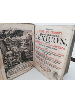 Christoph Hellwig - Vollkommenes Teutsch- und Lateinisches Physicalisch- und Medicinisches Lexicon Christoph Hellwig - Vollkommenes Teutsch- und Lateinisches Physicalisch- und Medicinisches Lexicon, Hannover 1713 antikvár könyv