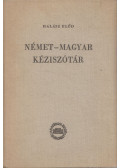 Halász Előd - Német-magyar kéziszótár