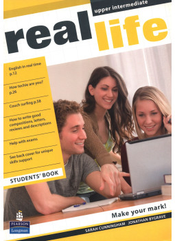 Sarah Cunningham, Jonathan Bygrave - Real life Upper Intermediate Students' Book Sarah Cunningham, Jonathan Bygrave - Real life Upper Intermediate Students' Book, Essex 2011 antikvár könyv
