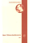 Sallai Éva - Apor Vilmos-konferencia