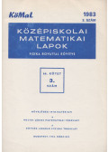 Fried Ervinné - Középiskolai matematikai lapok 1983/3 szám