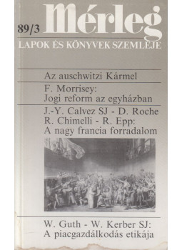 Boór János (főszerk.) - Mérleg 1989/3 Boór János (főszerk.) - Mérleg 1989/3, Bécs 1989 antikvár könyv