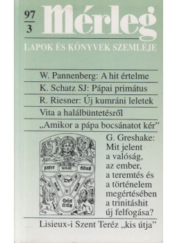 Boór János (főszerk.) - Mérleg 1997/3. Boór János (főszerk.) - Mérleg 1997/3., Bécs 1997 antikvár könyv