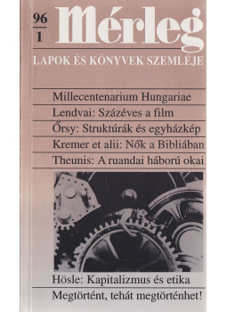 Boór János - Mérleg 1996/1 Boór János - Mérleg 1996/1, Budapest 1996 antikvár könyv