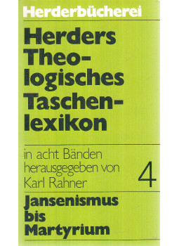 Karl Rahner, Scherer, Robert (szerk.) - Herders Theologisches Taschenlexikon Band IV., Freiburg im Breisgau 1972 antikvár könyv