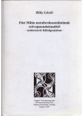Büky László - Füst Milán metaforahasználatának szövegmondattanából