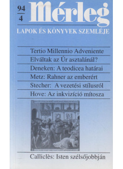 Boór János (főszerk.) - Mérleg 1994/4., Wien 1994 antikvár könyv
