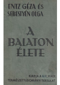 Entz Géza,Sebestyén Olga - A Balaton élete