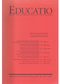 Kravjánszki Róbert (szerk.) - Educatio 2007 - nyár