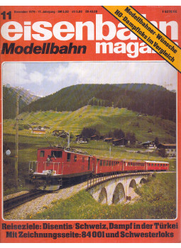 Joachim M. Hill - Eisenbahn Magazin 1979/11. November, Düsseldorf 1979 antikvár könyv