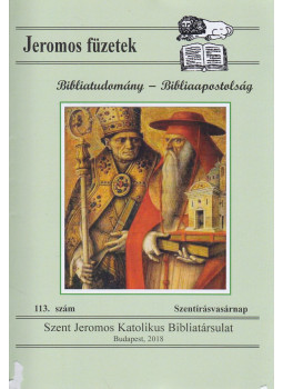 Tarjányi Béla - Jeromos füzetek 113. Tarjányi Béla - Jeromos füzetek 113., Budapest 2018 antikvár könyv