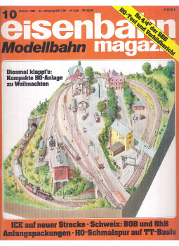 Joachim M. Hill - Eisenbahn Magazin 1986/10. Oktober, Düsseldorf 1986 antikvár könyv